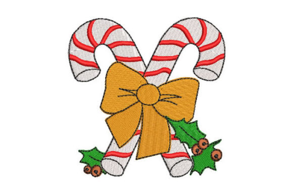Christmas Candy: A Sweet Embroidery Design for Craft Fairs