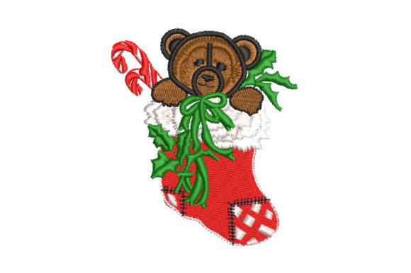 Christmas Stockings with Bear: A Craft Fair Review