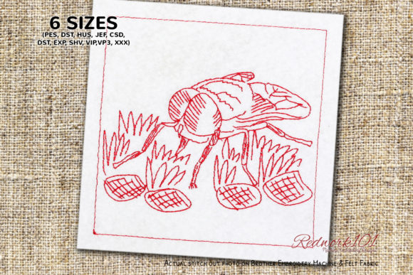Horsefly with Big Eyes: A Spring Embroidery Review