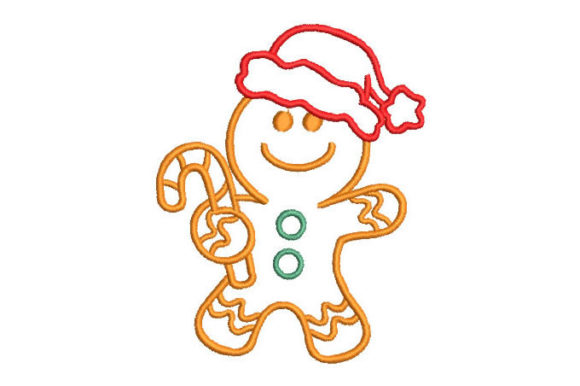 Outlined Christmas Cookie: A Festive Embroidery Review