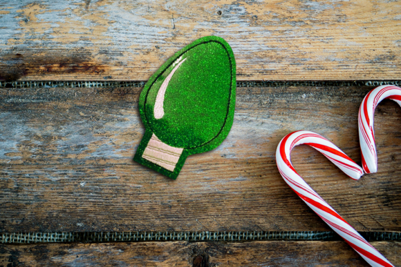 Review: Christmas Light Feltie ITH for Boutique Apparel