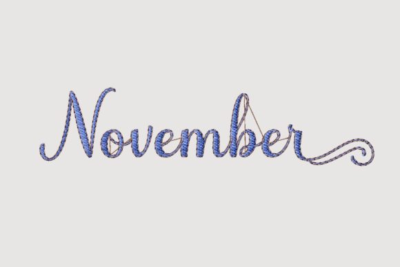 Review: November Lettering with Border Design