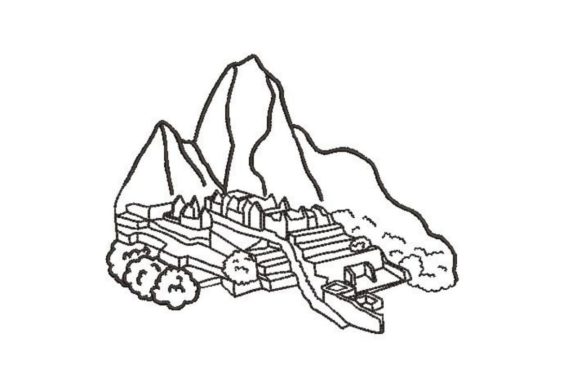 Review: World Landmark Coloring Design Machu Picchu